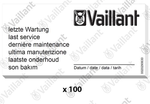 VAILLANT-Wartungsaufkleber-x100-VAS-106-4-R1-2-156-4-R1-2-u-w-Vaillant-Nr-0020270735 gallery number 1